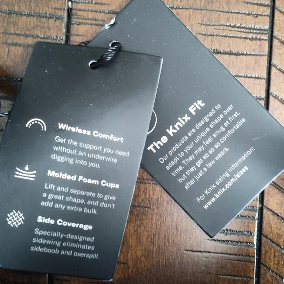 Blue Wireless Bra - Picture 4 of 6